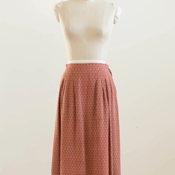 Vintage 1970’s Hermes Novelty Print Skirt - Picture 4 of 5